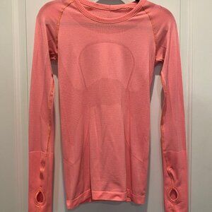 lululemon swiftly long-sleeve shirt | size 4